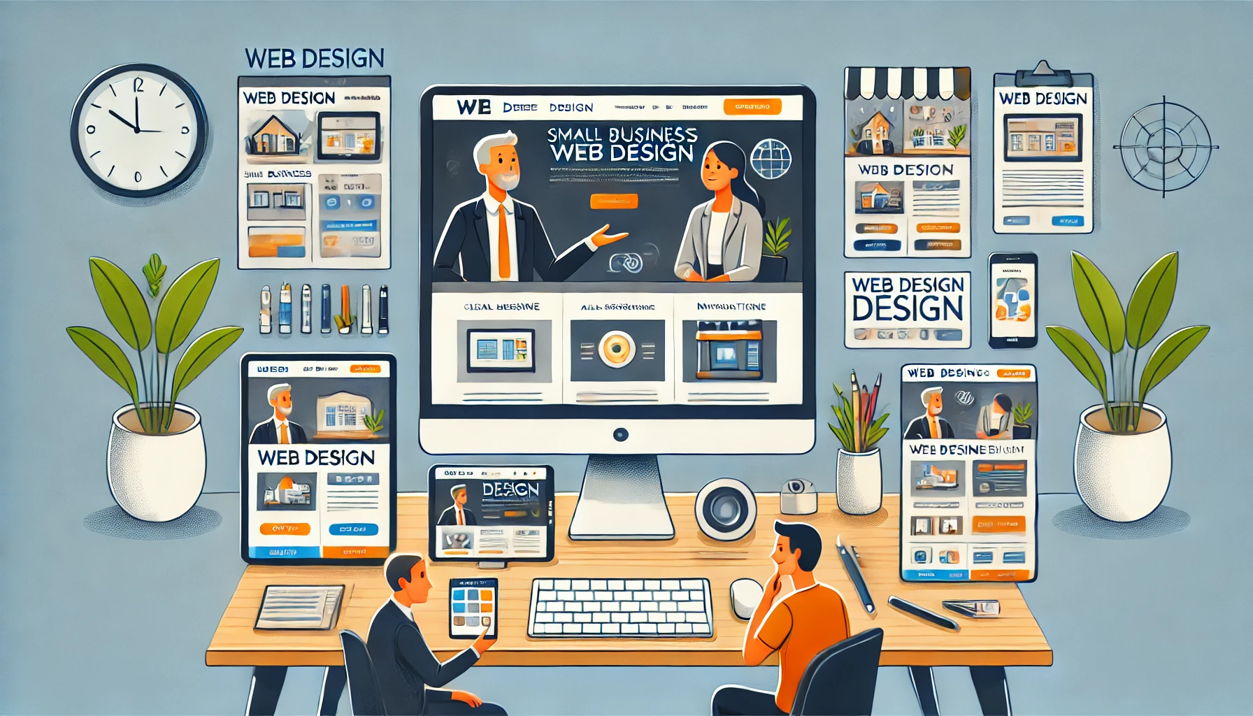 10 Vorteile von professionellem Webdesign für kleine Firmen